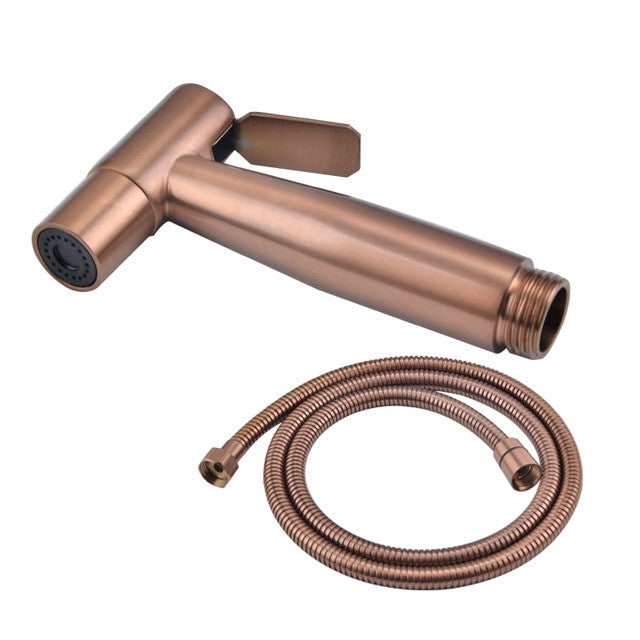 Handheld Bidet Spray Shower Set Toilet Sprayer Douche kit Bidet Faucet,Brushed Nickel,Rose gold Brushed gol 304 Stainless Steel|Bidets - Frontier General Hardware