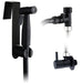 Handheld Brass Black Chrome Brushed Stainless Steel Wall hung Toilet Toilet Bidet Sprayer Corner Drain Valve Kit|Bidets - Frontier General Hardware