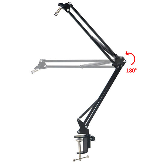Foldable Desktop Microphone Mount With Bracket For Stands And Tripod For Live Streaming And Video Bloggers Frontier General Hardware