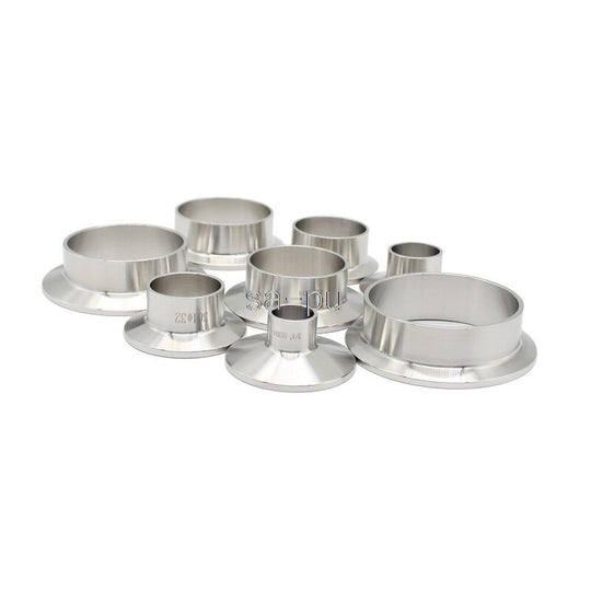 Sanitary Pipe Weld Ferrule Tri Clamp Type Stainless Steel Flange Sus 304 High Purity Polished For Pharmaceutical And Food Frontier General Hardware