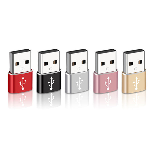 USB To Type C OTG Adapter USB USB-C Male To Micro USB Type-c Female Converter For Macbook Samsung S20 USBC OTG Connector Frontier General Hardware