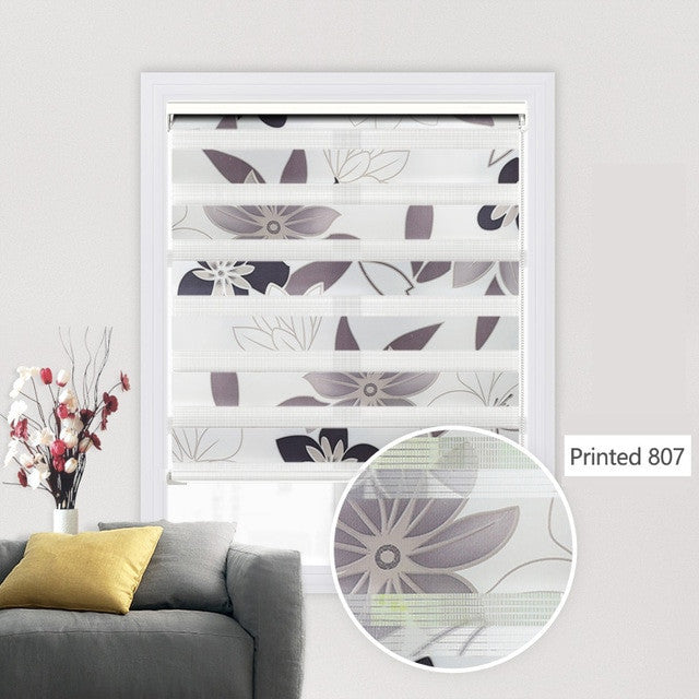 High Quality Zebra Blinds Big Dustproof Cover System day night blinds window bedroom living room Roller Blinds Custom Size|Blinds, Shades & Shutters| - Frontier General Hardware