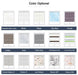 High Quality Zebra Blinds Big Dustproof Cover System day night blinds window bedroom living room Roller Blinds Custom Size|Blinds, Shades & Shutters| - Frontier General Hardware