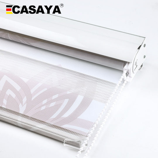 High Quality Zebra Blinds Big Dustproof Cover System day night blinds window bedroom living room Roller Blinds Custom Size|Blinds, Shades & Shutters| - Frontier General Hardware