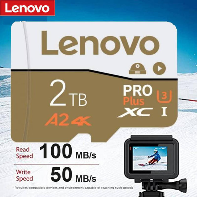 High Speed Lenovo A2 2TB Memory Card 128GB 256GB Flash UHS-3 Small Mini SD Card For 4K HD Camera / TV / Nintendo Switch / Gop Frontier General Hardware