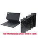 Huawei mediaPad M6 10.8 inch Tablet PC Smart Magnetic Keyboard Case Russia Spanish Sticker|Tablet Keyboards - Frontier General Hardware