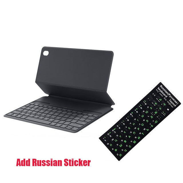 Huawei mediaPad M6 10.8 inch Tablet PC Smart Magnetic Keyboard Case Russia Spanish Sticker|Tablet Keyboards - Frontier General Hardware