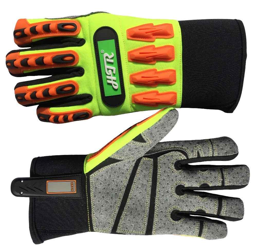 Impact Resistant Oilfield Safety Gloves Anti Impact Mechanics Gas Industrial Rigger Work Gloves|safety gloves|work glovesmechanic work gloves