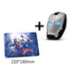 Iron Man Mouse Wireless Mouse Gaming Mouse Gamer Computer Mice Button Silent Click 800/1200/1600/2400DPI Adjustable computer|Mice