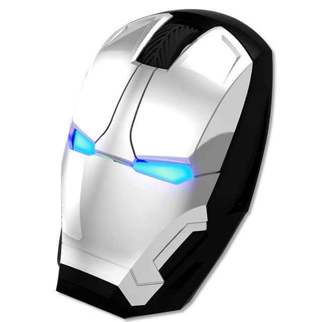 Iron Man Mouse Wireless Mouse Gaming Mouse Gamer Computer Mice Button Silent Click 800/1200/1600/2400DPI Adjustable computer|Mice