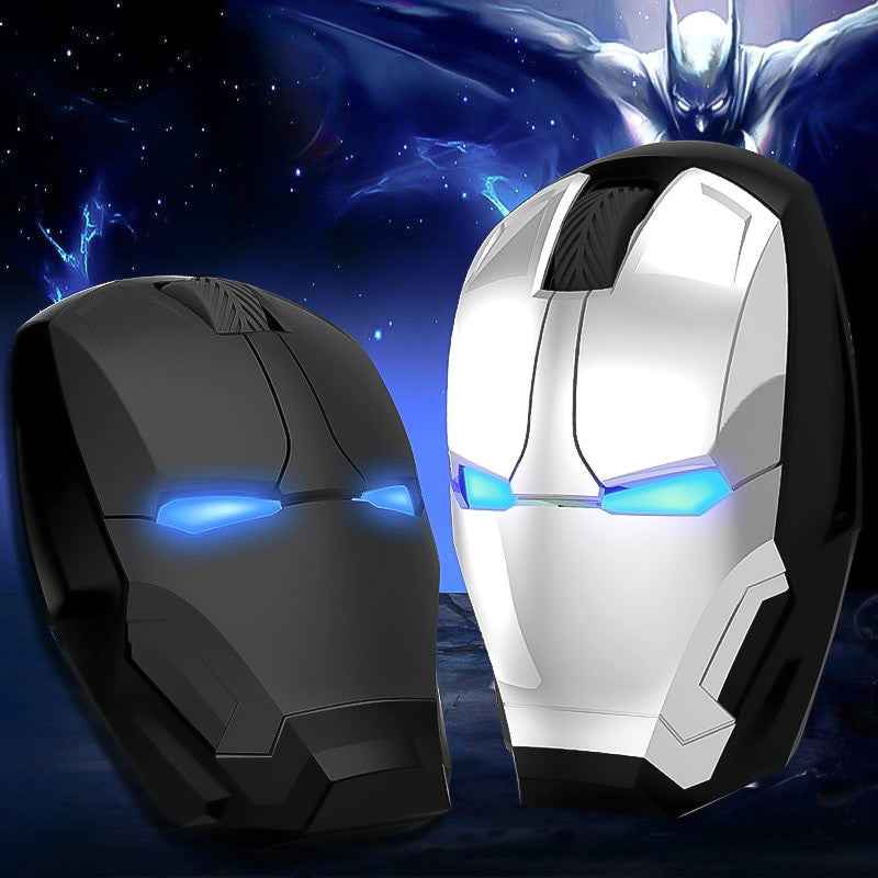 Iron Man Mouse Wireless Mouse Gaming Mouse Gamer Computer Mice Button Silent Click 800/1200/1600/2400DPI Adjustable computer|Mice