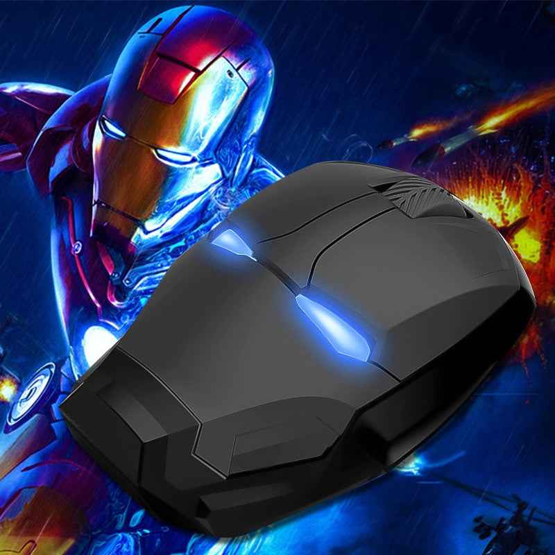 Iron Man Mouse Wireless Mouse Gaming Mouse Gamer Computer Mice Button Silent Click 800/1200/1600/2400DPI Adjustable computer|Mice