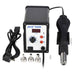 JCD Soldering station 858D 700W LCD Digital welding solder rework station 220V/110V Soldering iron hot air gun SMD repair tools|Soldering Stations
