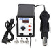 JCD Soldering station 858D 700W LCD Digital welding solder rework station 220V/110V Soldering iron hot air gun SMD repair tools|Soldering Stations