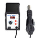 JCD Soldering station 858D 700W LCD Digital welding solder rework station 220V/110V Soldering iron hot air gun SMD repair tools|Soldering Stations