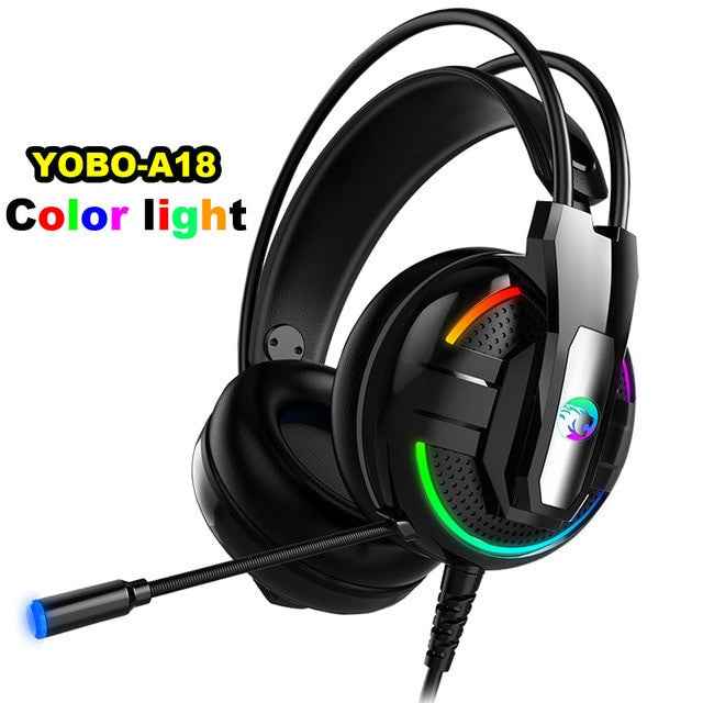 Joinrun YOBO Gaming Headphone Earphones Headset Stereo Headphones Earphones with Microphone for PC Mobile Phone|Bluetooth Earphones & Headphones