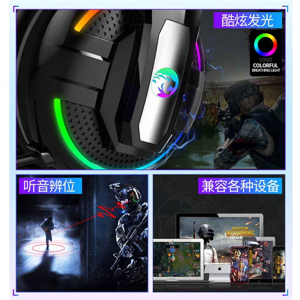 Joinrun YOBO Gaming Headphone Earphones Headset Stereo Headphones Earphones with Microphone for PC Mobile Phone|Bluetooth Earphones & Headphones
