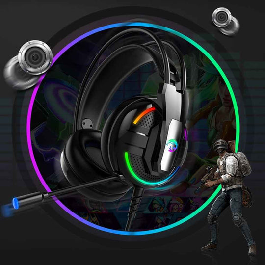 Joinrun YOBO Gaming Headphone Earphones Headset Stereo Headphones Earphones with Microphone for PC Mobile Phone|Bluetooth Earphones & Headphones