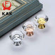 KAK 30mm Diamond Shape Crystal Glass Knobs and Handles Dresser Drawer Knobs Kitchen Cabinet Handles Furniture Handle Hardware|Cabinet Pulls