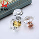 KAK 30mm Diamond Shape Crystal Glass Knobs and Handles Dresser Drawer Knobs Kitchen Cabinet Handles Furniture Handle Hardware|Cabinet Pulls