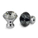 KAK 30mm Kitchen Cabinet Handles Diamond Shape Design Crystal Glass Knobs Cupboard Pulls Drawer Knobs Furniture Handle Hardware|Cabinet Pulls