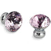 KAK 30mm Kitchen Cabinet Handles Diamond Shape Design Crystal Glass Knobs Cupboard Pulls Drawer Knobs Furniture Handle Hardware|Cabinet Pulls