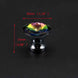 KAK 30mm Kitchen Cabinet Handles Diamond Shape Design Crystal Glass Knobs Cupboard Pulls Drawer Knobs Furniture Handle Hardware|Cabinet Pulls