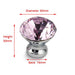 KAK 30mm Kitchen Cabinet Handles Diamond Shape Design Crystal Glass Knobs Cupboard Pulls Drawer Knobs Furniture Handle Hardware|Cabinet Pulls