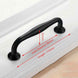 KAK American Style Black Cabinet Handles Solid Aluminum Alloy Kitchen Cupboard Pulls Drawer Knobs Furniture Handle Hardware|Cabinet Pulls
