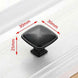 KAK American Style Black Cabinet Handles Solid Aluminum Alloy Kitchen Cupboard Pulls Drawer Knobs Furniture Handle Hardware|Cabinet Pulls