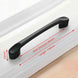 KAK American Style Black Cabinet Handles Solid Aluminum Alloy Kitchen Cupboard Pulls Drawer Knobs Furniture Handle Hardware|Cabinet Pulls