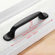 KAK American Style Black Cabinet Handles Solid Aluminum Alloy Kitchen Cupboard Pulls Drawer Knobs Furniture Handle Hardware|Cabinet Pulls
