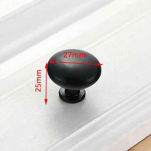 KAK American Style Black Cabinet Handles Solid Aluminum Alloy Kitchen Cupboard Pulls Drawer Knobs Furniture Handle Hardware|Cabinet Pulls