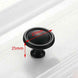 KAK American Style Black Cabinet Handles Solid Aluminum Alloy Kitchen Cupboard Pulls Drawer Knobs Furniture Handle Hardware|Cabinet Pulls