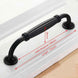 KAK American Style Black Cabinet Handles Solid Aluminum Alloy Kitchen Cupboard Pulls Drawer Knobs Furniture Handle Hardware|Cabinet Pulls