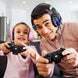 KOTION EACH Gaming Headset Casque Deep Bass Stereo Game Headphone with Microphone LED Light for PS4 Phone Laptop PC Gamer|Phone Earphones & Headphones