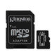 Kingston Micro SD Card 16GB 32GB 64GB 128GB 256GB Memory Card Class 10 SDHC UHS I U1 80MB/s C10 TF Card 8G C4 for Smartphones|card usd|card magic trick revealedcard factory christmas cards