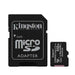 Kingston Micro SD Card 16GB 32GB 64GB 128GB 256GB Memory Card Class 10 SDHC UHS I U1 80MB/s C10 TF Card 8G C4 for Smartphones|card usd|card magic trick revealedcard factory christmas cards