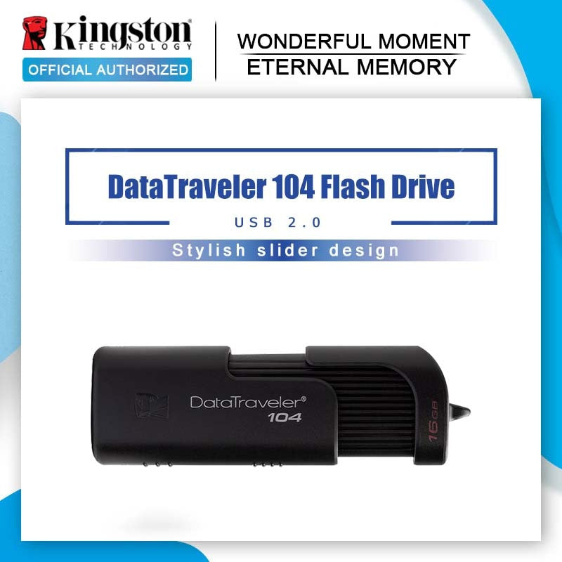 Kingston new USB Flash Drive DT104 16GB 32G 64GB Business Office Car USB Stick USB 2.0 Pen Drive|USB Flash Drives - Frontier General Hardware