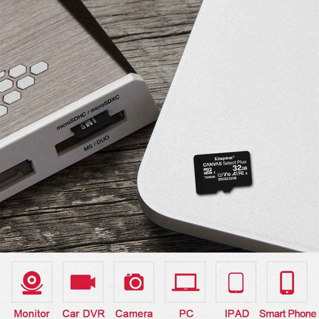 Kinstong Memory Card 128GB 32 GB 16GB Micro SD TF 64GB 256GB MicroSD SDCS2 100MB/S Reading Speed Class 10 Flash Card SD 64GB|Micro SD Cards