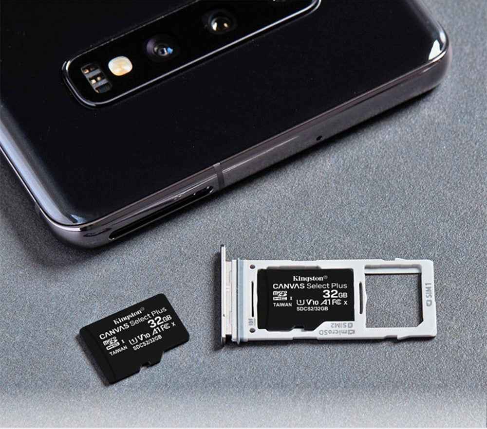 Kinstong Memory Card 128GB 32 GB 16GB Micro SD TF 64GB 256GB MicroSD SDCS2 100MB/S Reading Speed Class 10 Flash Card SD 64GB|Micro SD Cards