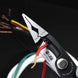 LAOA 8 inch Crimping Tools Needle nose Pliers Multitool Nippers Cable Wire Stripper Aalicate Long Nose Pliers With Lock Function|Pliers