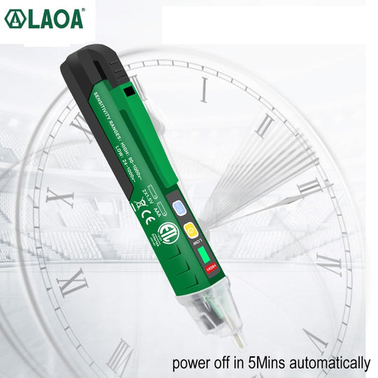 LAOA Voltage Meter Induction Probe Pen Test CAT VIT 1000V Multifunction Electric Pen Tester Voltage Detector Test With CE|Voltage Meters - Frontier General Hardware