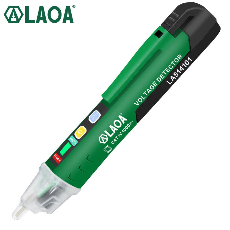 LAOA Voltage Meter Induction Probe Pen Test CAT VIT 1000V Multifunction Electric Pen Tester Voltage Detector Test With CE|Voltage Meters - Frontier General Hardware