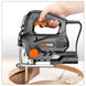 LOMVUM 800W Laser Jigsaw Electric 5 Variale Speed Jig Saw for Woodworking Electrical Saw 110V/220V Cutting Metal Wood Aluminum|Electric Saws