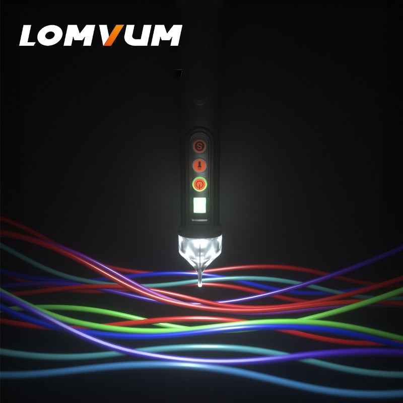 LOMVUM AC Voltage Electric Compact Pen Current Testing Pencil Circuit Breaker Finder 12V/48V 1000V Voltage Sensitivity An log|Voltage Meters