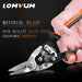 LOMVUM Metal Sheet Cutting Scissor Pvc Pipe Cutter Professional Industrial Shears Iron Scissors Multi purpose Scissors Tin Snips|tin snips|industrial shearsiron scissors