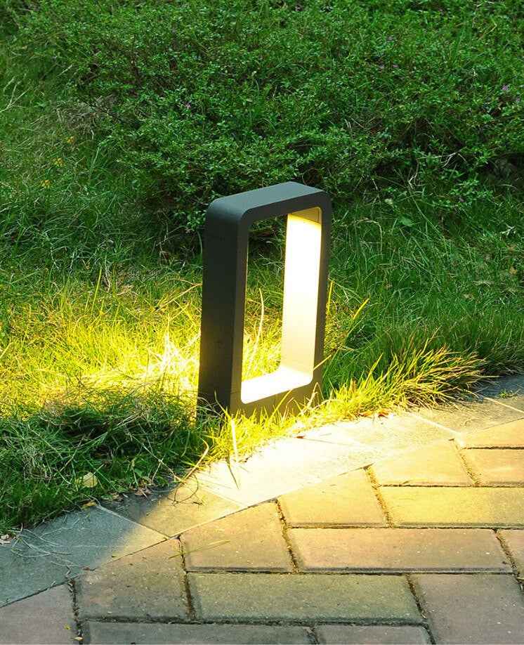 LTOON Outdoor LED modern waterproof lawn light Outdoor hotel square villa garden landscape path courtyard|Path Lights