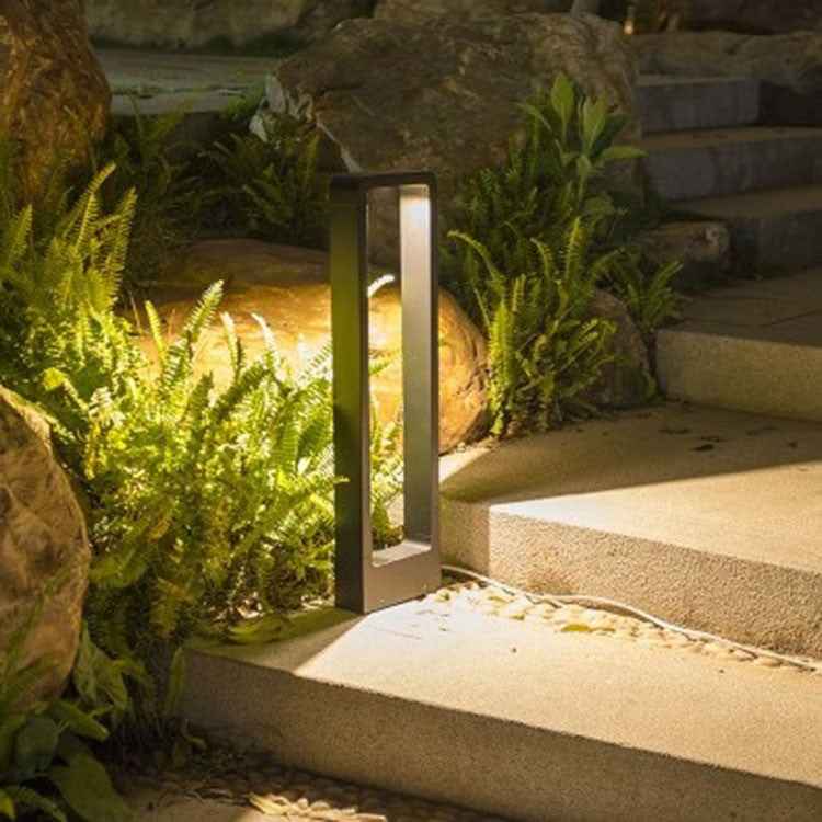 LTOON Outdoor LED modern waterproof lawn light Outdoor hotel square villa garden landscape path courtyard|Path Lights