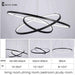Lampara Colgante Modern LED Chandelier Hanging Lamp Rings Ceiling Chandelier Lighting For Living room Dining Room Light Fixtures|chandeliers ceiling|modern led chandelierled chandelier